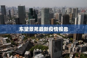 东望景苑最新疫情报告