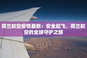 荷兰航空疫情最新：安全起飞，荷兰航空的全球守护之旅