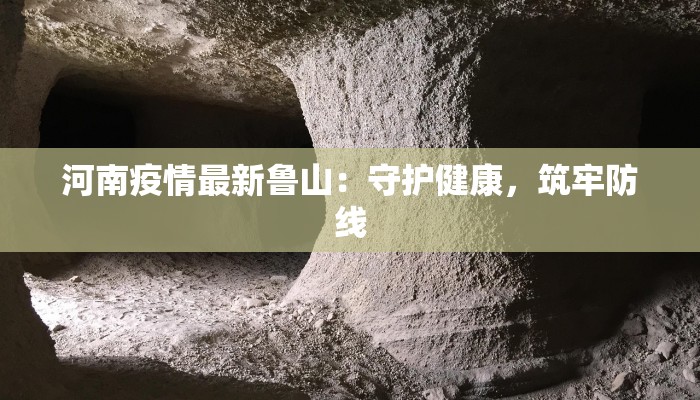河南疫情最新鲁山:守护健康,筑牢防线 河南疫情最新鲁山:守护健康,筑牢防线